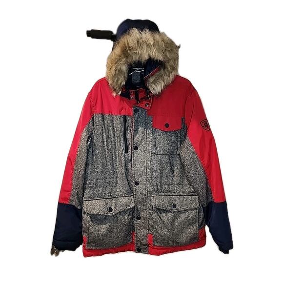 TOMMY HILFIGER Down Filled Yates Parka Size L - Picture 1 of 6